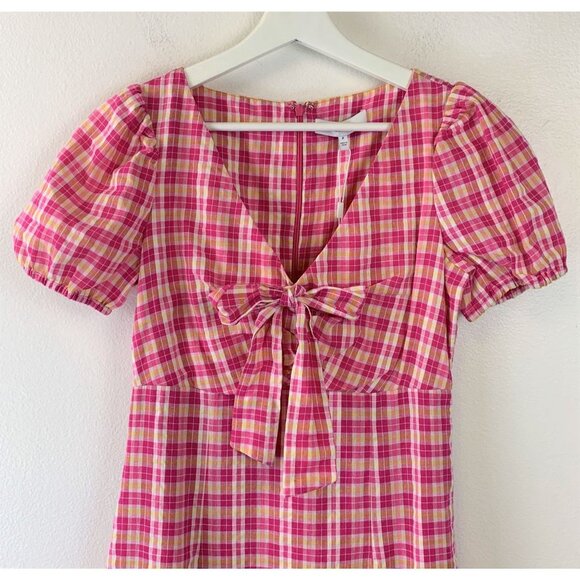NWT LIKELY Kai Check Dress - Picture 5 of 11
